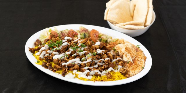Vegan Shawarma Plate