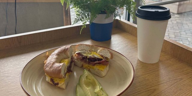 Bacon, Egg & Cheese Sandwich