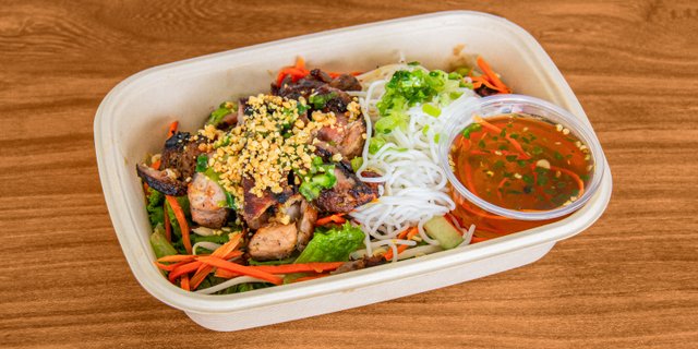 Lemongrass Pork Vermicelli Noodles