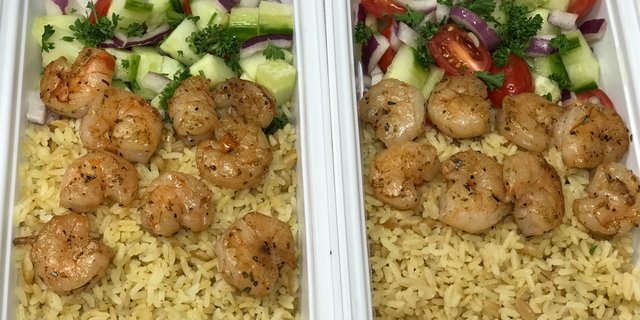 Grilled Shrimp Meal