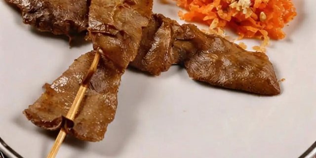 Lemongrass Beef Sticks