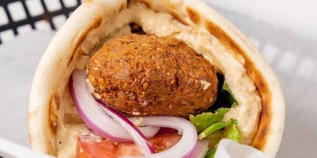 Falafel Pita Wrap Boxed Lunch