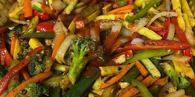Grilled Vegetables Fajitas