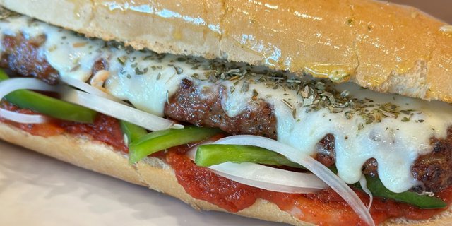 Sausage Mozzarella Sandwich