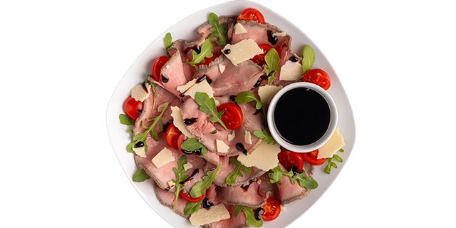 Roast-Beef-The Italian Way Plate