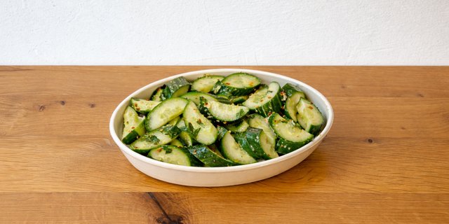 small cucumber salad