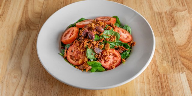 Spinach Bacon Salad Tray