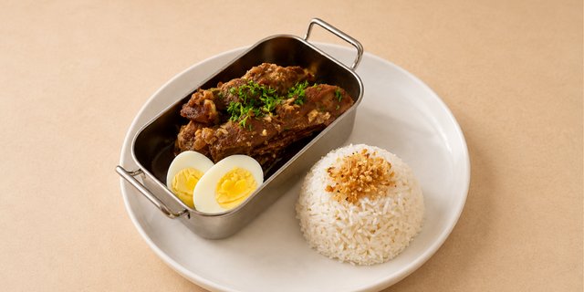 Adobo Ribs Breakfast