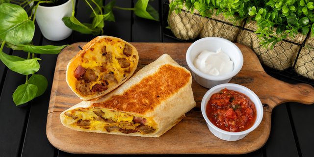 Fat Meat Lovers Burrito