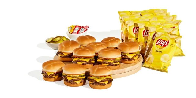 Double Cheeseburger Stand