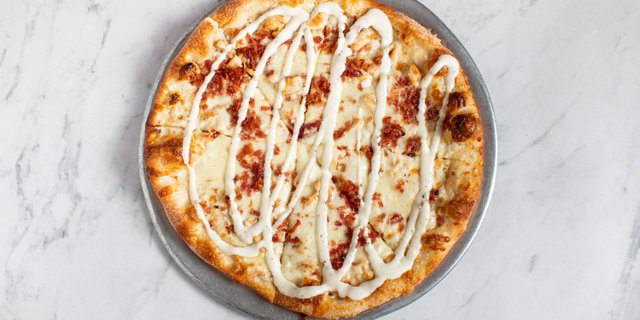 Chicken Bacon Ranch Pizza