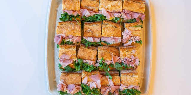 Prosciutto Sandwich Platter