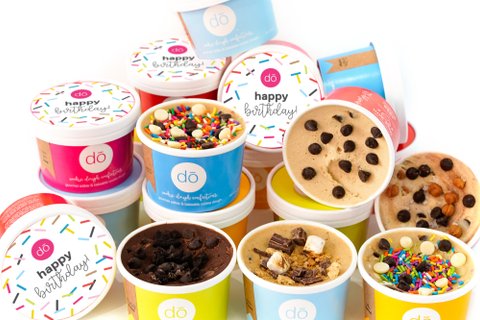 Happy Birthday Edible Cookie Dough Party Pack