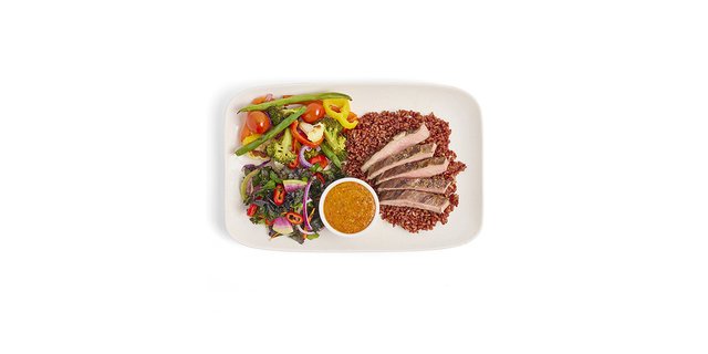 Garlic Rosemary Flank Steak Build-Your-Own Plate