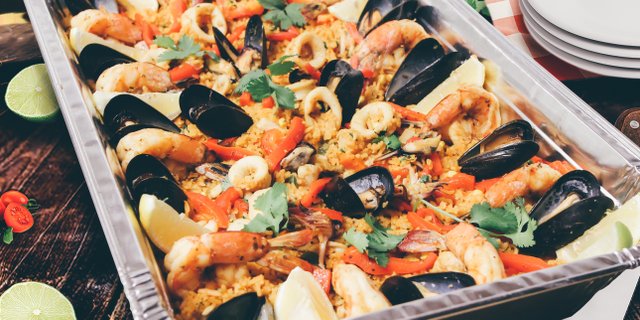 Mexican Seafood Paella