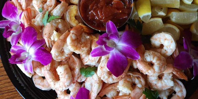 Poached Shrimp