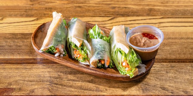 Fried Tofu Spring Rolls