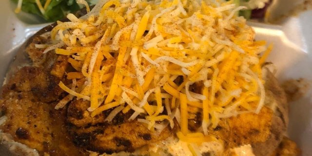 Grilled Chicken Potato Bar