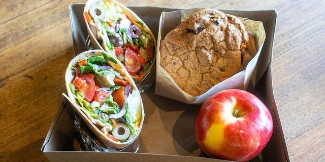 Mediterranean Wrap Box Lunch
