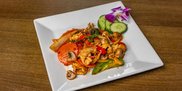 Hot Basil Stir-Fry