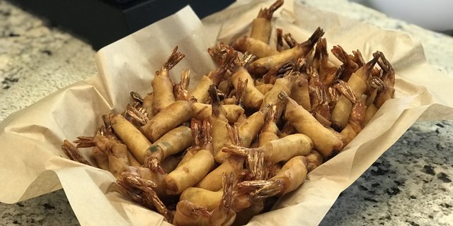 Shrimp Roll Tray