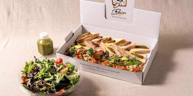 Tartines With Salad-Small