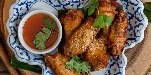 Thai Fried Chicken Wings