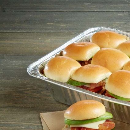 California Chicken Club Mini Sandwiches