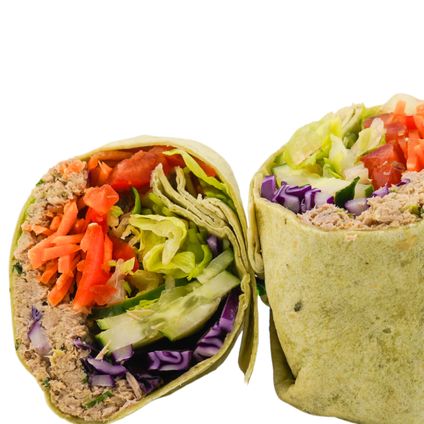 Tuna Salad Wrap (Combo)