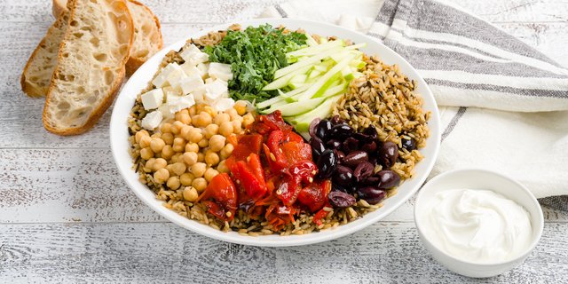 Mediterranean Grain Bowl