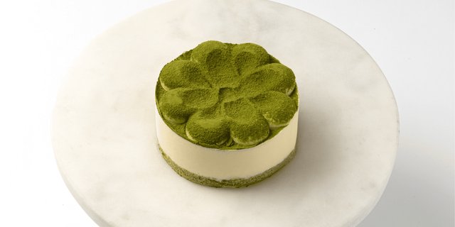 Matcha Tiramisu Cheesecake
