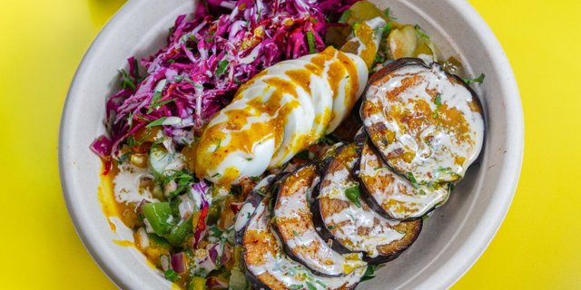 Hummus Sabich Bowl