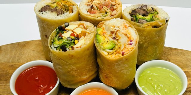 Baja-Style Fish Burrito