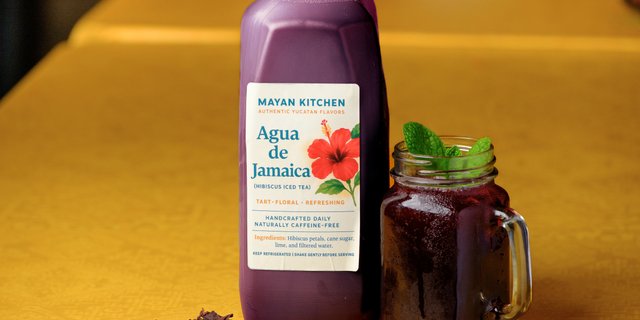 Strawberry Hibiscus Agua Fresca