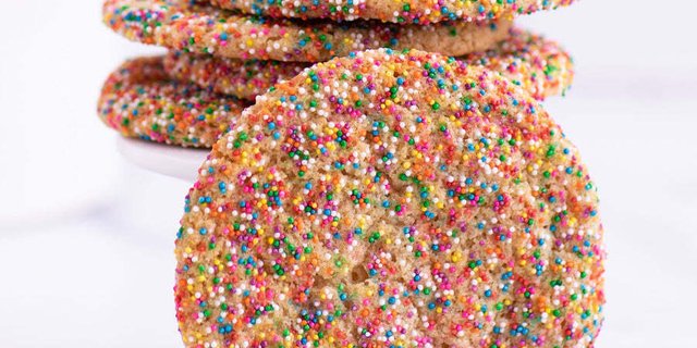 Birthday Cake Cookie Platter