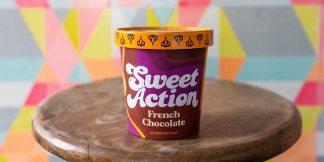 French Chocolate Ice Cream Tub