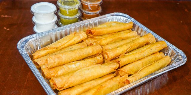 Crispy Chicken Taquitos