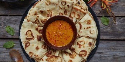 Garlic Naan Tray