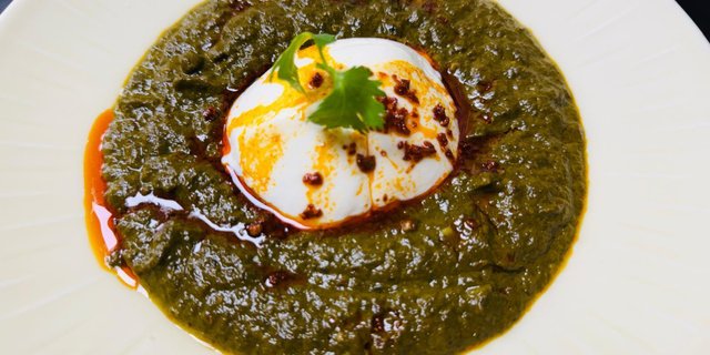 Palak Burrata