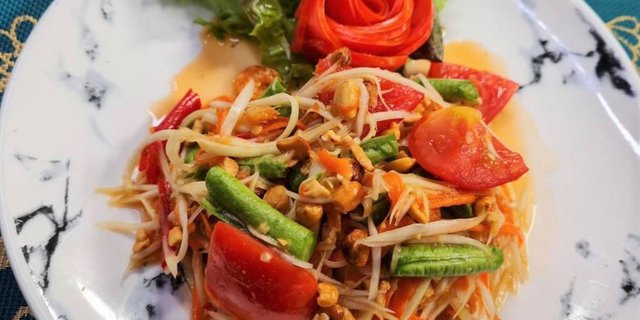 Papaya Salad Half Pan
