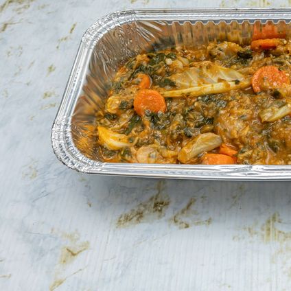 Haitian Legumes (Vegetable Stew) w/ Nuts