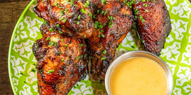 Pan-Seared Chicken Wings