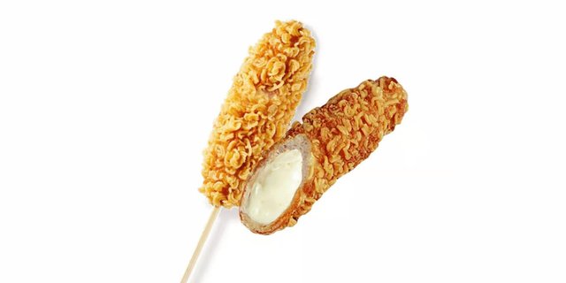 Crispy Ramen Mozzarella Dog