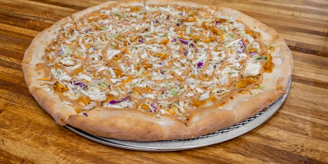 Korean Chicken Pizza