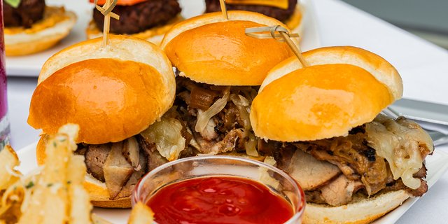 Shaved Prime Steak Sliders