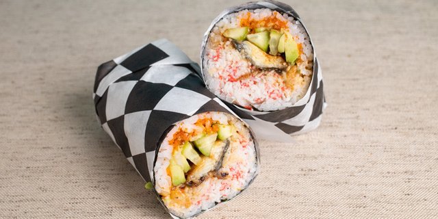 Unagi Burrito