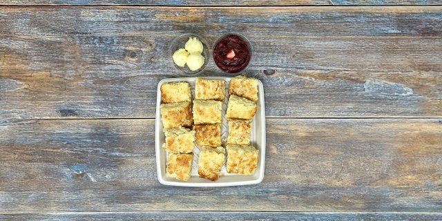 Homemade Buttermilk Biscuit Board