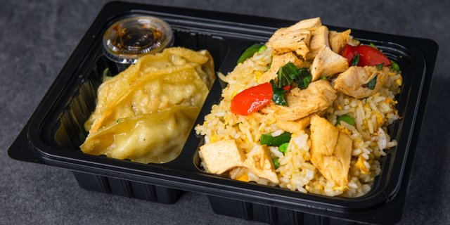 Chicken Basil Fried Rice Boxed Lunch
