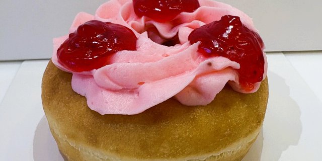 Strawberry Burst Donut