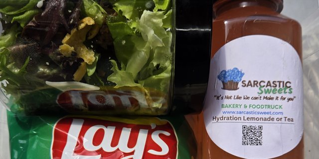 Taco Salad Jar w/ Chicken Boxed Lunch